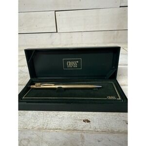 Vintage Cross 3502  10k Gold-Filled Pen W/ Case Fast Shipping